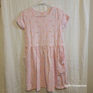 Brand New Cat & Jack Short Sleeve Pink Unicorn Dress NEW WITH TAGS
